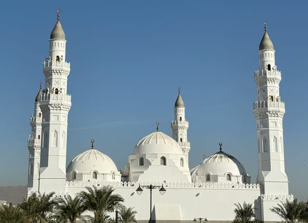 Visiting Masjid Quba on Saturday